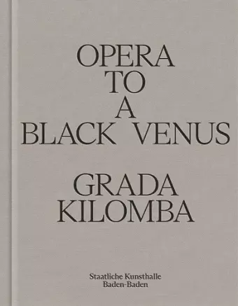 Opera to a Black Venus cover