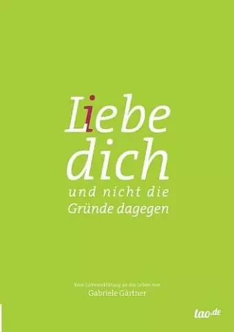 L(i)ebe dich cover