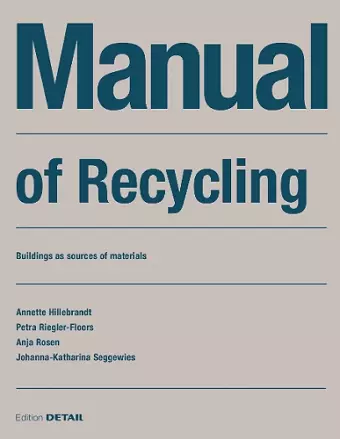 Manual of Recycling cover