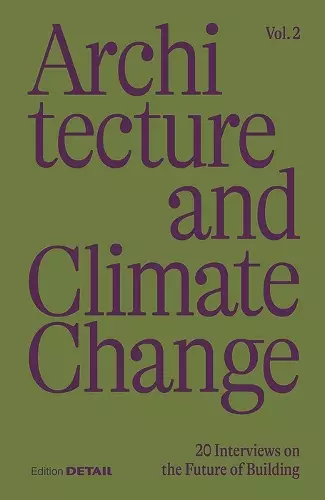 Architecture and Climate Change (Vol.2) cover