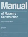 Manual of Masonry Construction cover