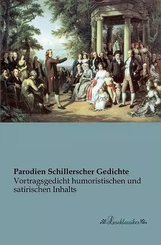 Parodien Schillerscher Gedichte cover