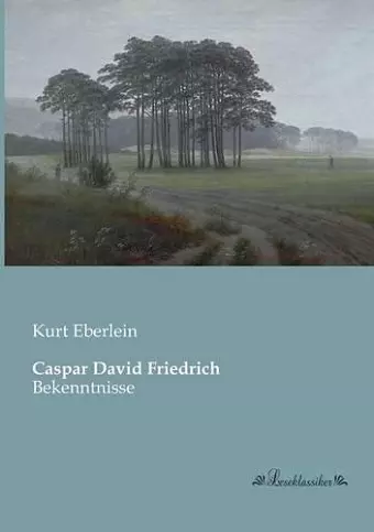 Caspar David Friedrich cover