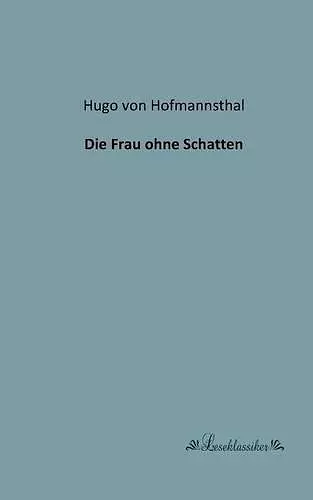 Die Frau ohne Schatten cover