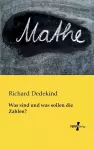 Was sind und was sollen die Zahlen? cover