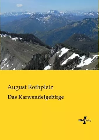 Das Karwendelgebirge cover