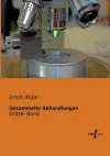 Gesammelte Abhandlungen cover