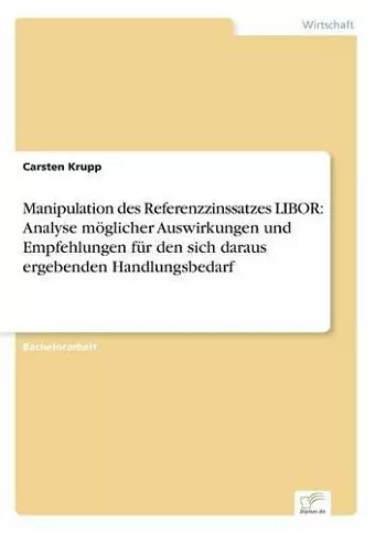 Manipulation des Referenzzinssatzes LIBOR cover