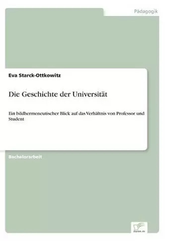 Die Geschichte der Universität cover