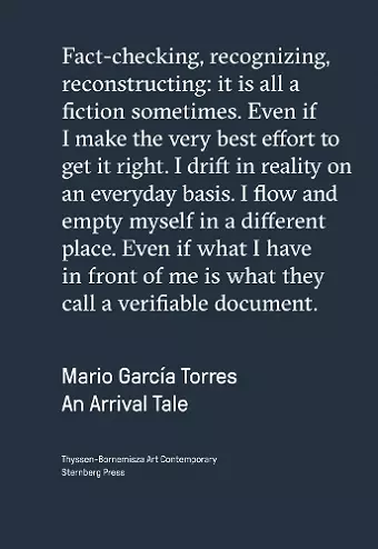 Mario Garcí  a Torres – An Arrival Tale cover