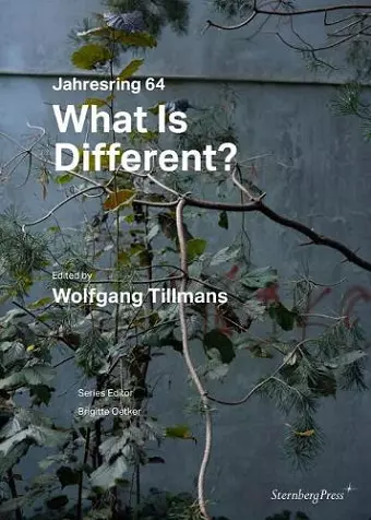 What Is Different? – Jahresring 64 cover