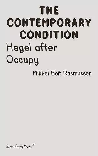 Hegel after Occupy cover