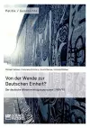 Von der Wende zur Deutschen Einheit? Der deutsche Wiedervereinigungsprozess 1989/90 cover
