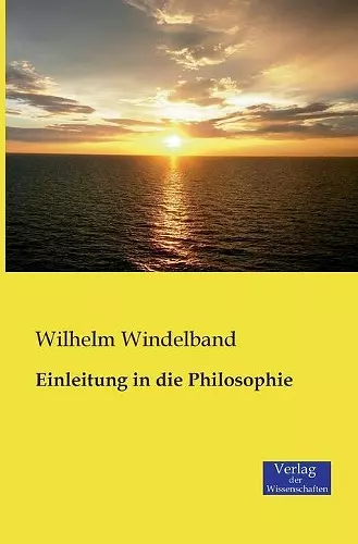 Einleitung in die Philosophie cover