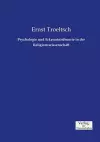 Psychologie und Erkenntnistheorie in der Religionswissenschaft cover