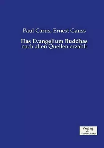 Das Evangelium Buddhas cover