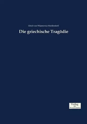 Die griechische Tragödie cover