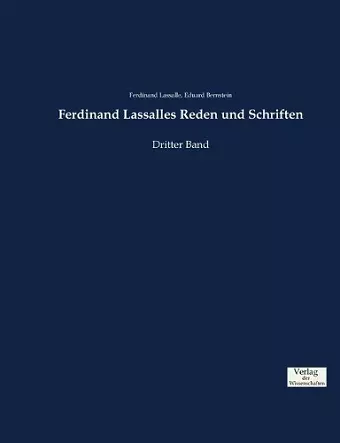 Ferdinand Lassalles Reden und Schriften cover