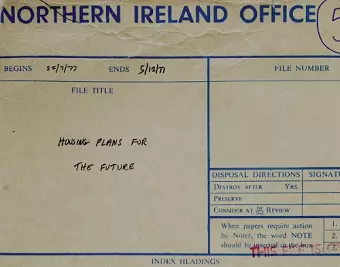 Donovan Wylie: Housing Plans for the Future cover