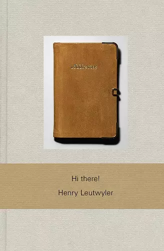 Henry Leutwyler: Hi there! cover