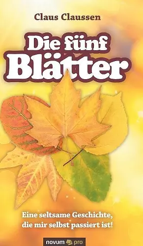 Die fünf Blätter cover