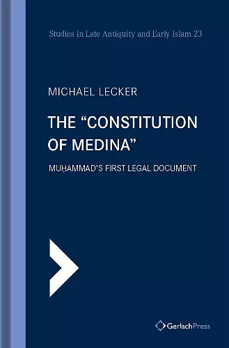 The "Constitution of Medina" cover