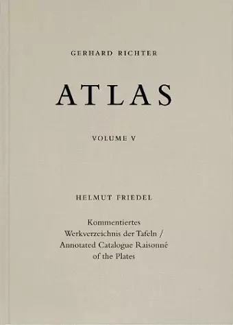 Gerhard Richter. Atlas. Vol. 5 cover