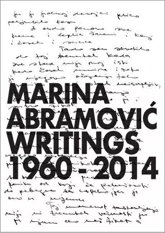 Marina Abramovic cover