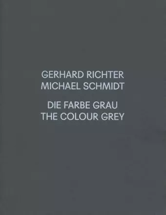 Gerhard Richter / Michael Schmidt cover
