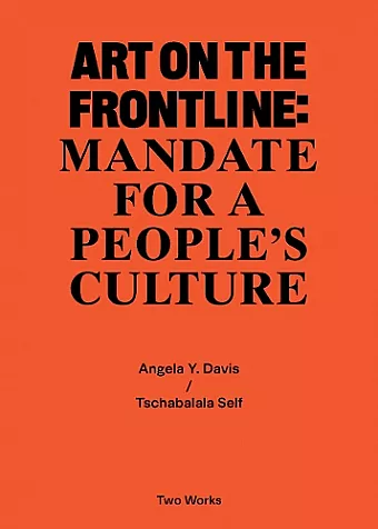 Art on the Frontline: Mandate for a People's Culture cover