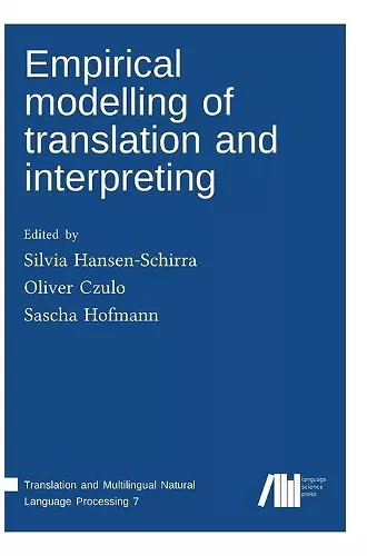 Empirical modelling of translation and interpreting cover