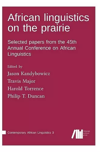 African linguistics on the prairie cover