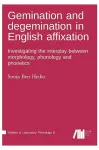 Gemination and degemination in English affixation cover