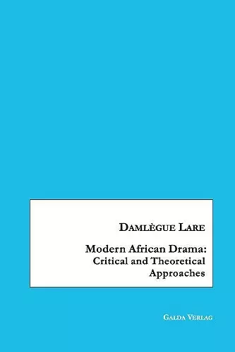 Modern African Drama cover