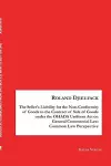 The Seller's Liability for the Non-Conformity of Goods to the Contract of Sale of Goods under the OHADA Uniform Act on General Commercial Law cover