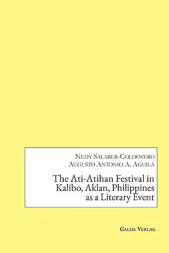 The Ati-Atihan Festival in Kalibo, Aklan, Philippines as a Literary Event cover