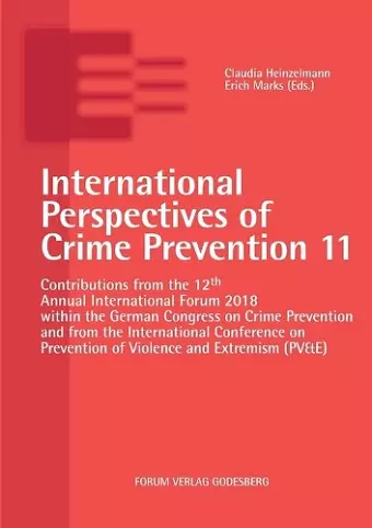 International Perspectives of Crime Prevention 11 cover