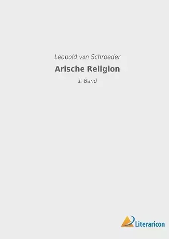 Arische Religion cover