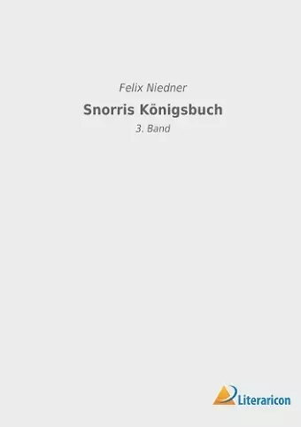 Snorris Königsbuch cover