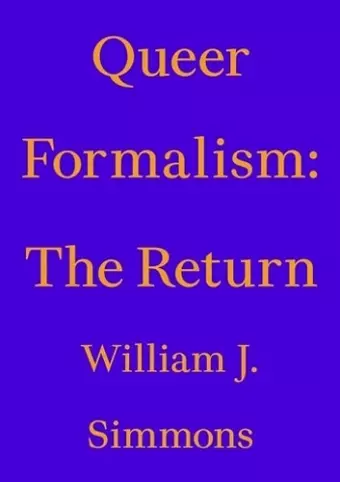 Queer Formalism: The Return cover