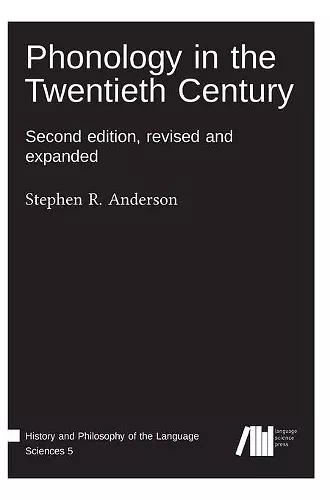 Phonology in the Twentieth Century cover