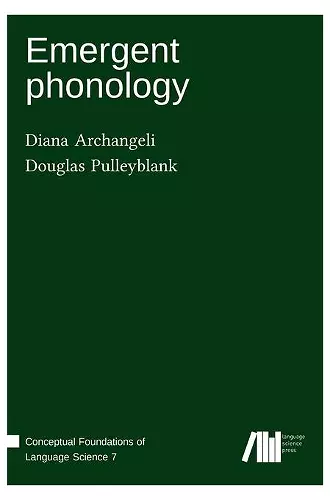 Emergent phonology cover