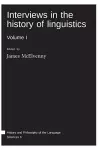 Interviews in the history of linguisticsVolume I cover