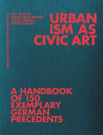Urbanism As Civic Art cover