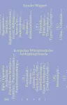 Kritisches Wörterbuch Der Architekturtheorie cover