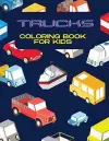 Trucks Coloring Book for Kids cover