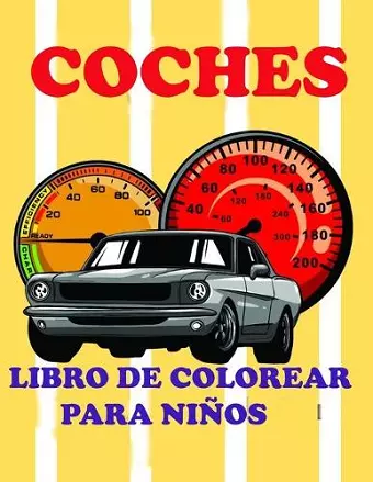 Coches Libro de colorear para niños cover