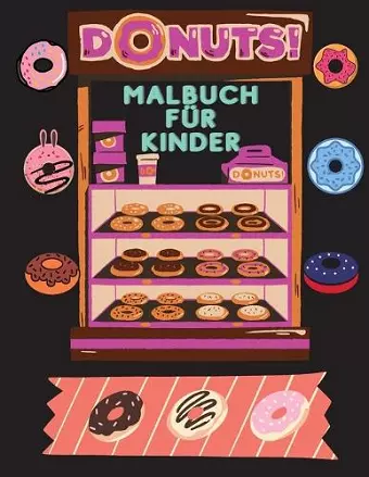 DONUTS Malbuch für Kinder cover