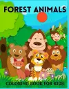 Forest Animals Coloring Book For Kids cover