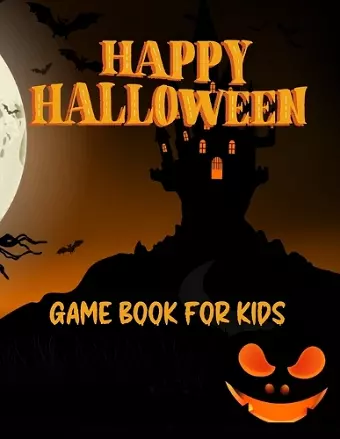 Halloween Game Book For Kids cover